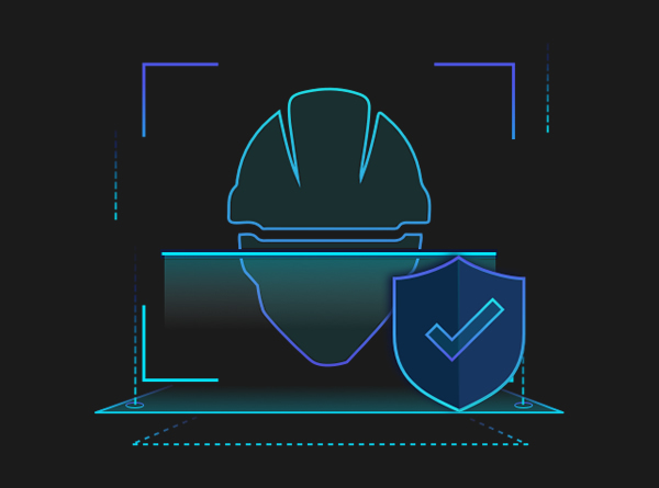 安全帽正确佩戴识别